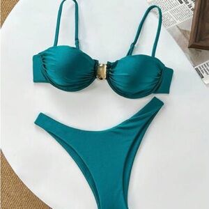 Teal Women's Bikini Set